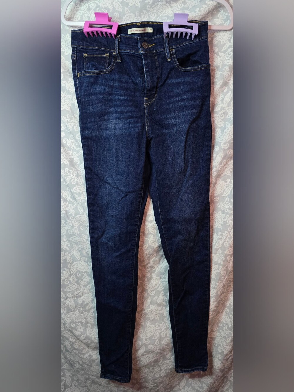 Levi's 720 High Rise Super Skinny 28w 30L Super Stretchy Women's Jeans